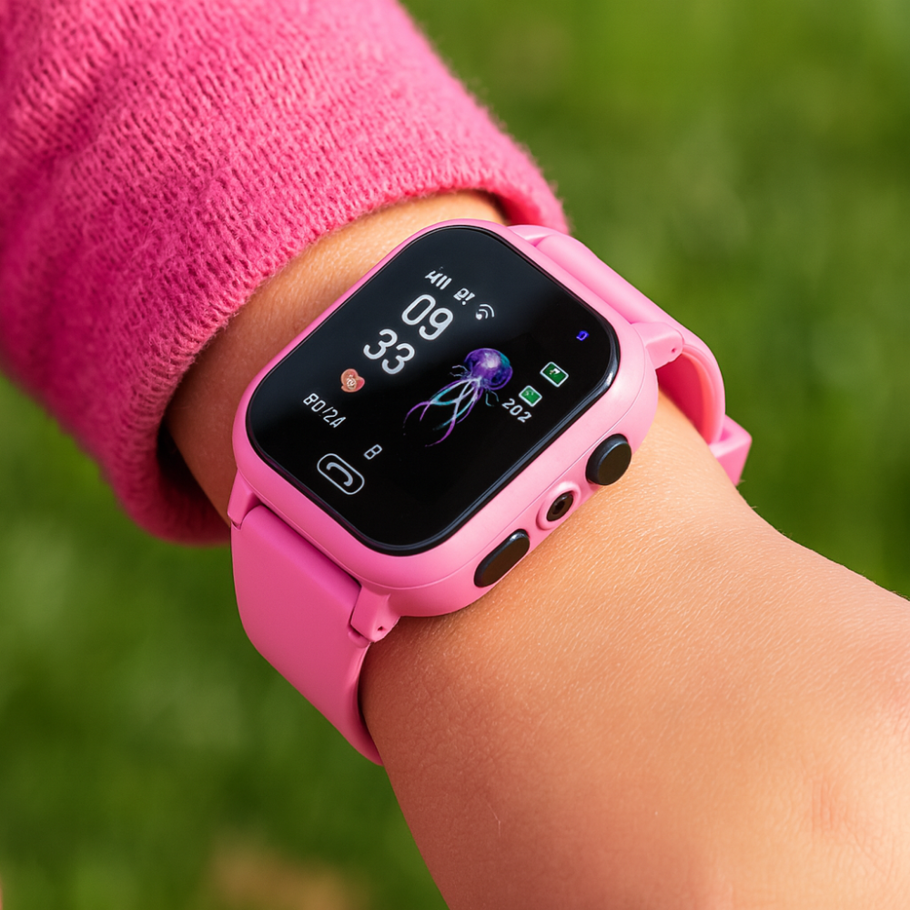 Kids Smartwatch GPS Waterproof Video Call Safety Watch
