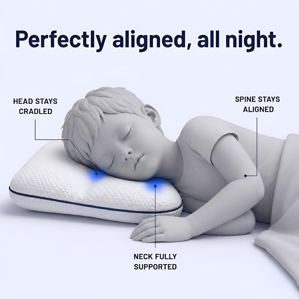 Kids Pillow Posture Support Sleep Cushion Neck Rest