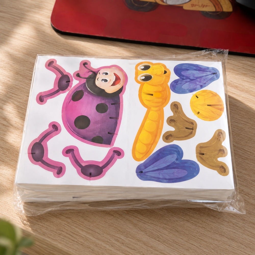 Learning Toys 3D Puzzle Insect Building Activity Set