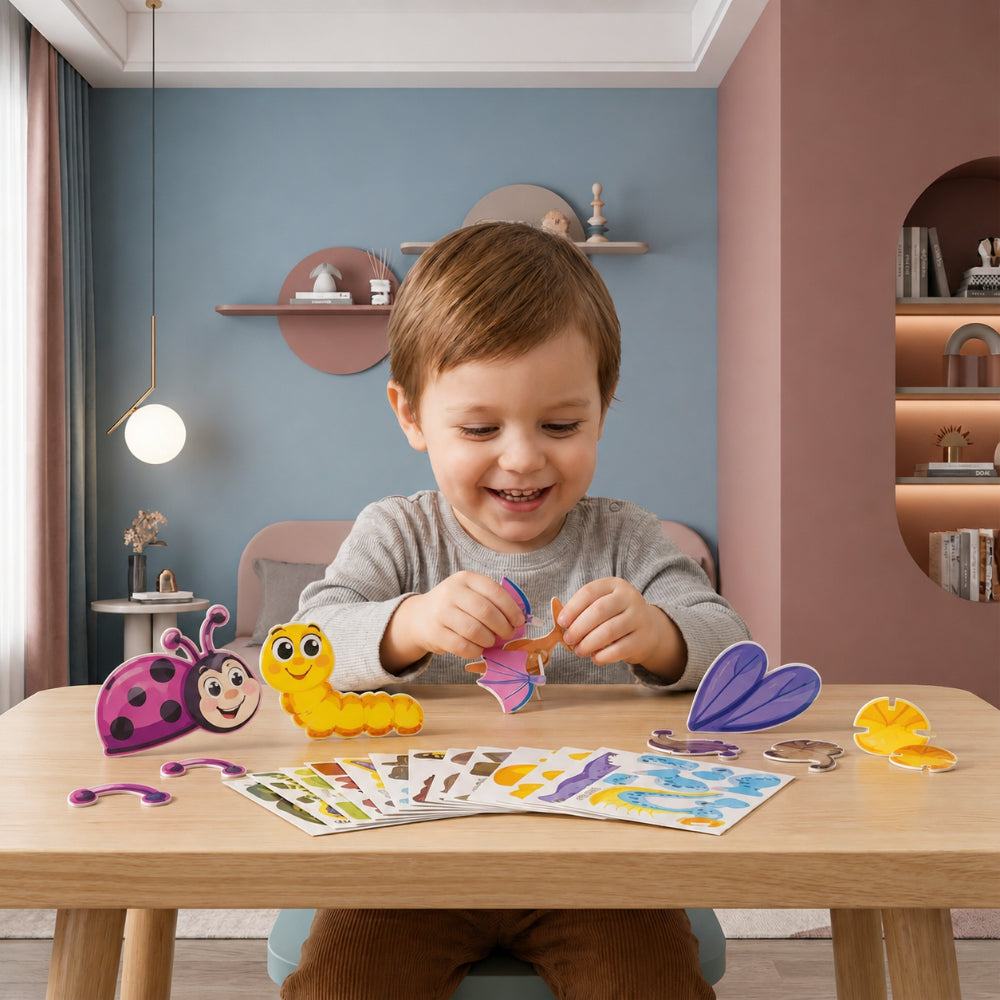 Learning Toys 3D Puzzle Insect Building Activity Set