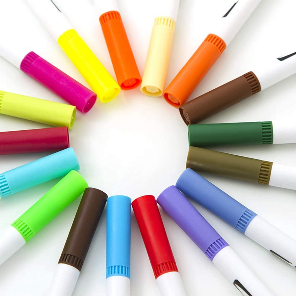 Marker Pens Dual Tip Brush Art Set