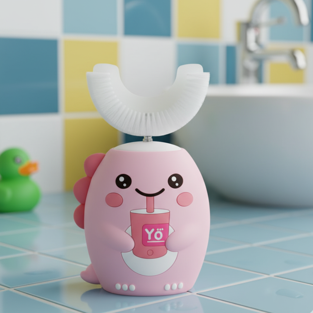 Electric Toothbrush Kids U Shape Rechargeable Dental Care