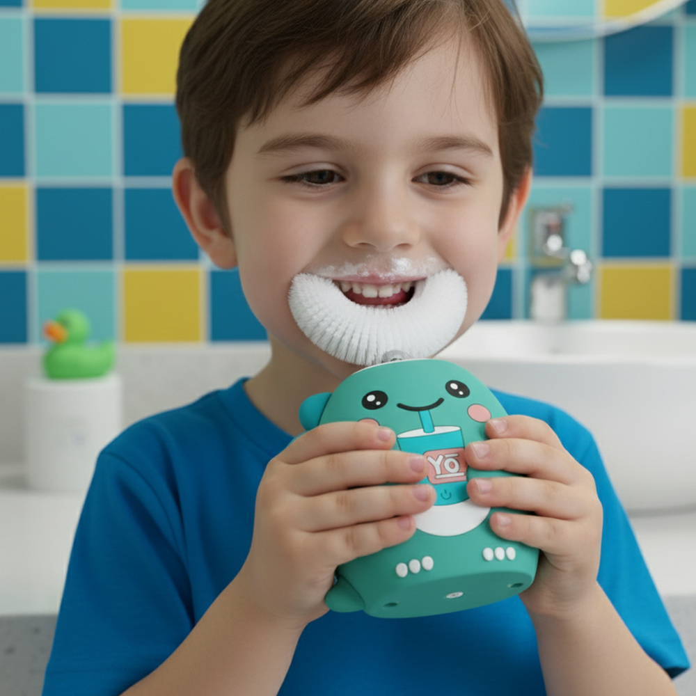 Electric Toothbrush Kids U Shape Rechargeable Dental Care