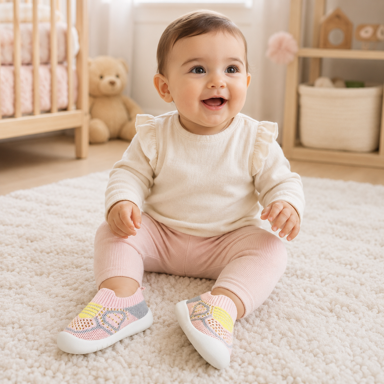 Kids Sneakers Mesh Slip On Toddler Shoes Playtime