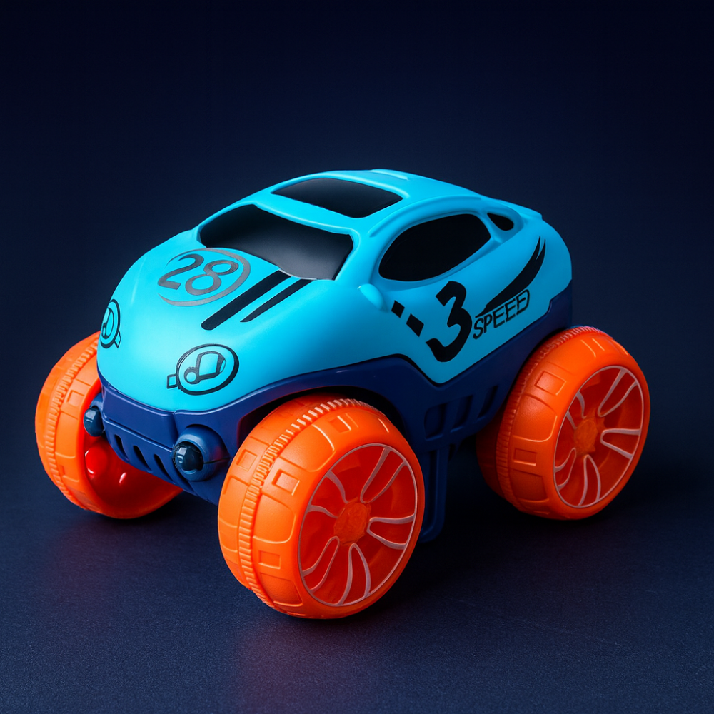 Race Track Kids Flexible Loop Stunt Car Set