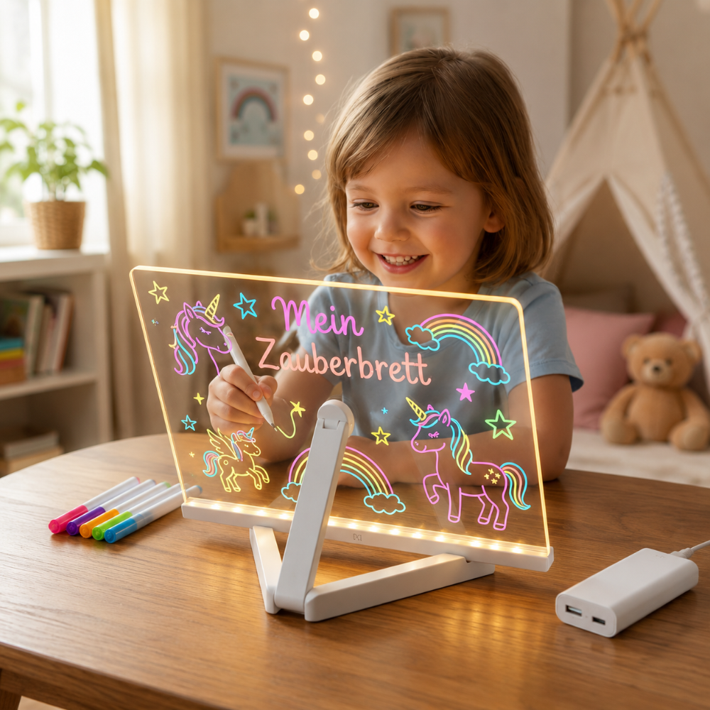 Drawing Board LED Light Up Kids Creative Art Toy