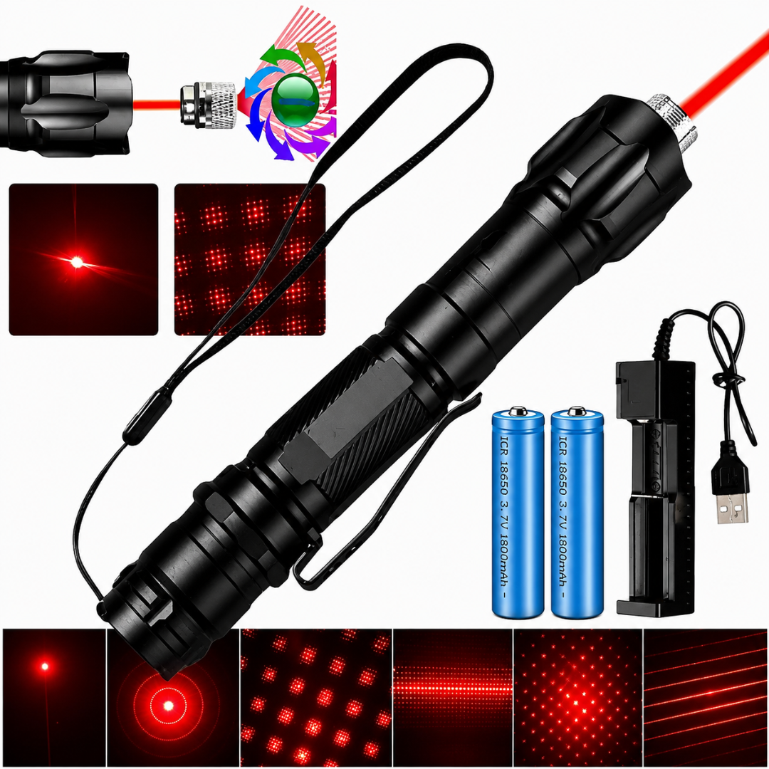 Laser Pointer Rechargeable Multi Beam Projection Pen