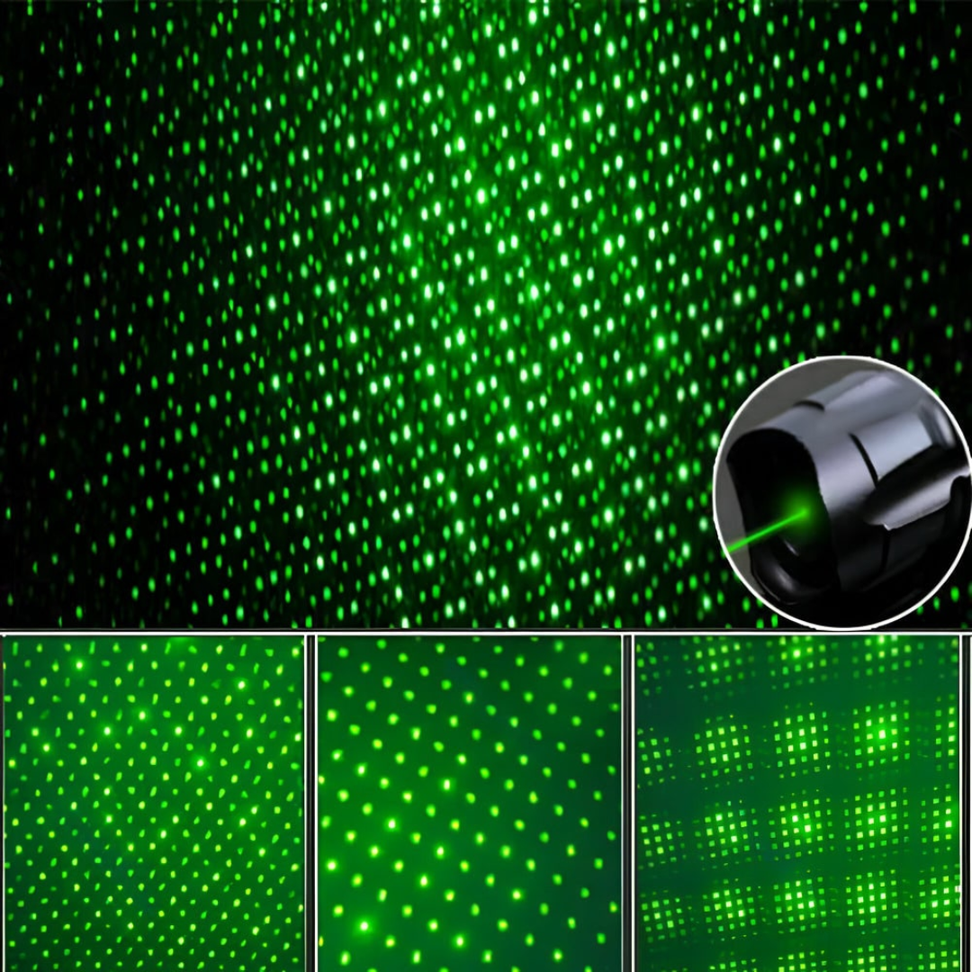 Laser Pointer Rechargeable Multi Beam Projection Pen