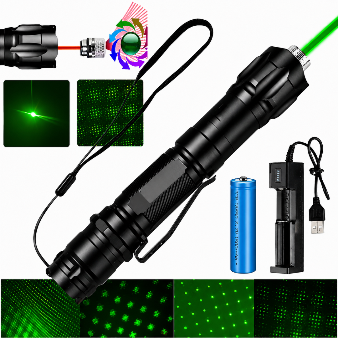 Laser Pointer Rechargeable Multi Beam Projection Pen