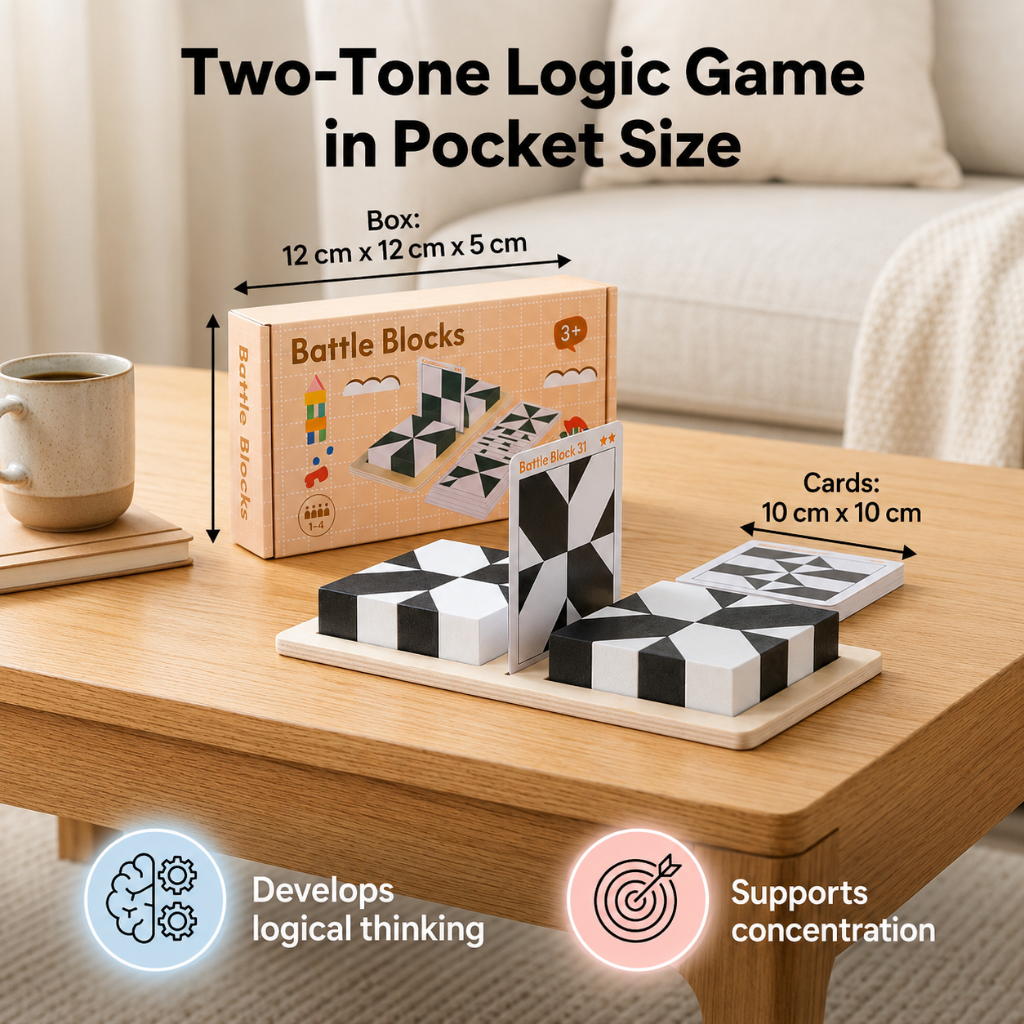 Puzzle Toys Logic Puzzle Game Kids Travel Brain Teaser