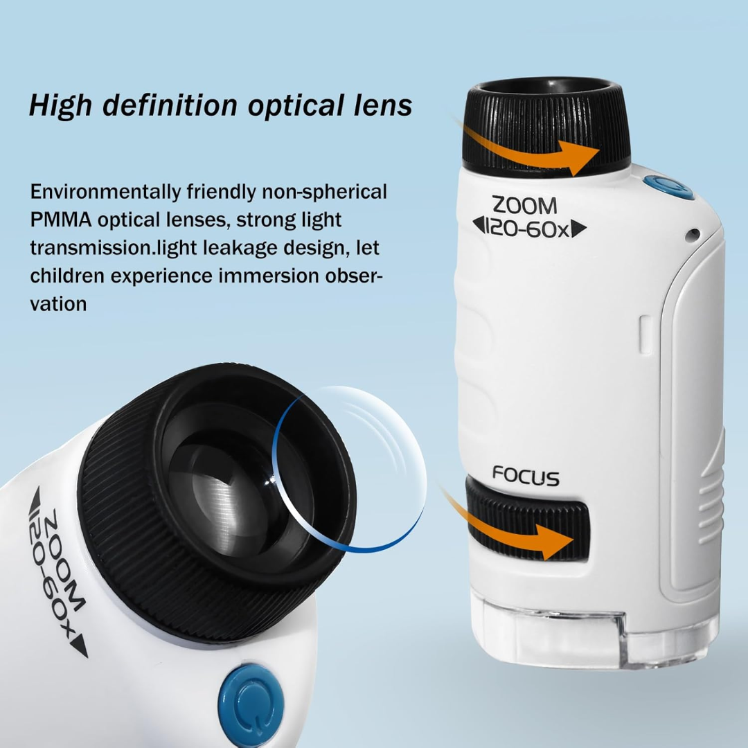Kids Microscope Portable Science Explorer Tool