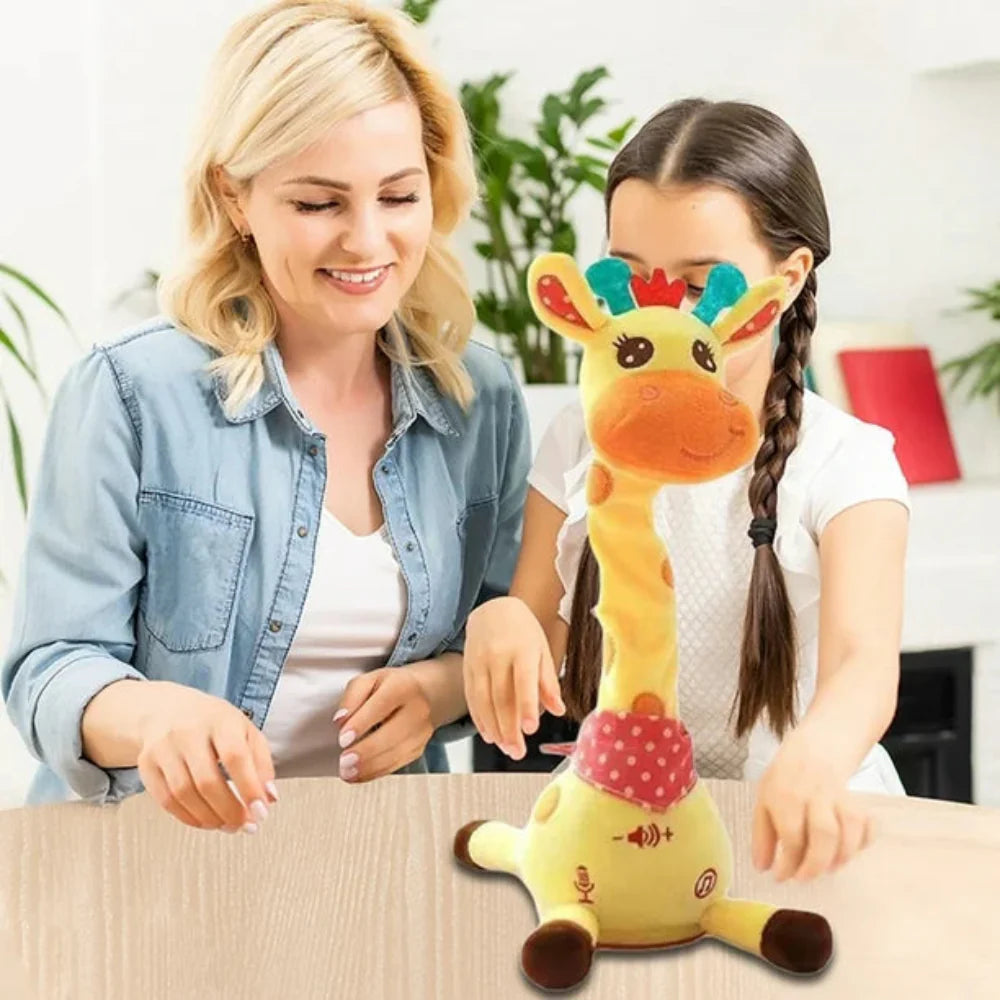 Plush Toy Musical Dancing Giraffe Singing Kids Toy