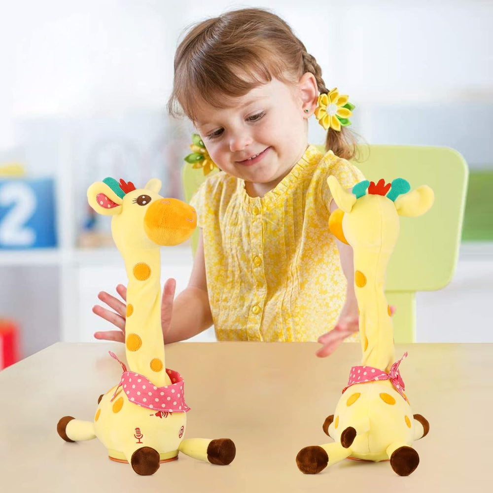 Plush Toy Musical Dancing Giraffe Singing Kids Toy