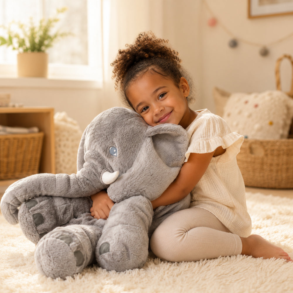 Stuffed Animals Elephant Plush Toy Nursery Pillow