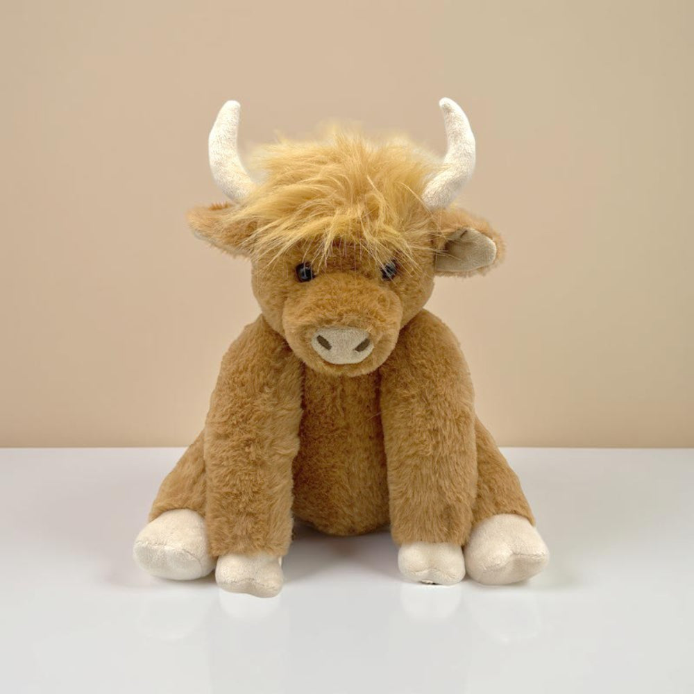Plush Toy Highland Cow Stuffed Animal Cuddle Gift