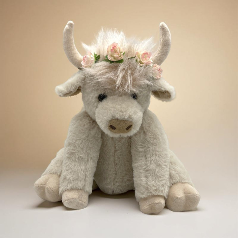 Plush Toy Highland Cow Stuffed Animal Cuddle Gift