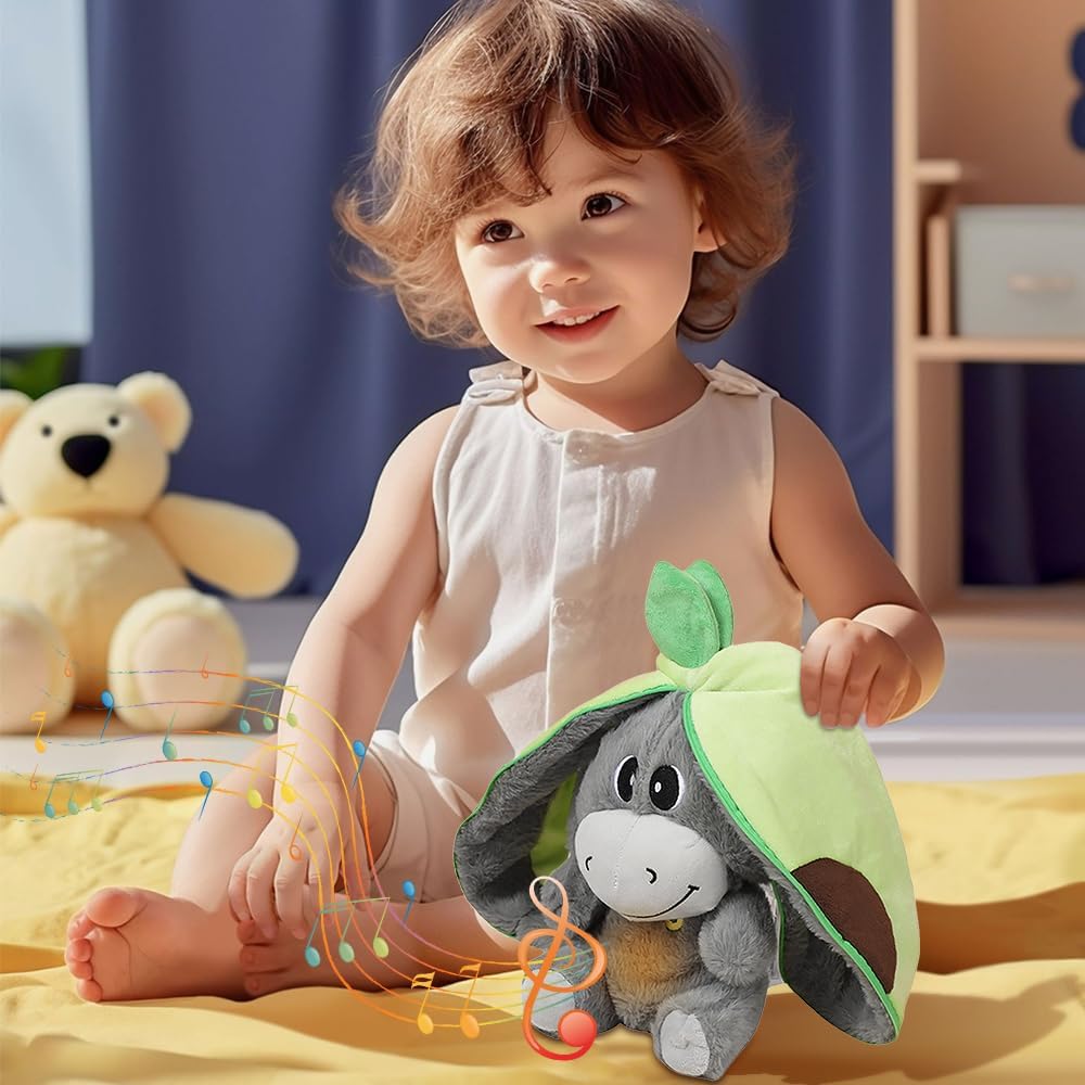 Stuffed Animal Breathing Light Sleep Companion