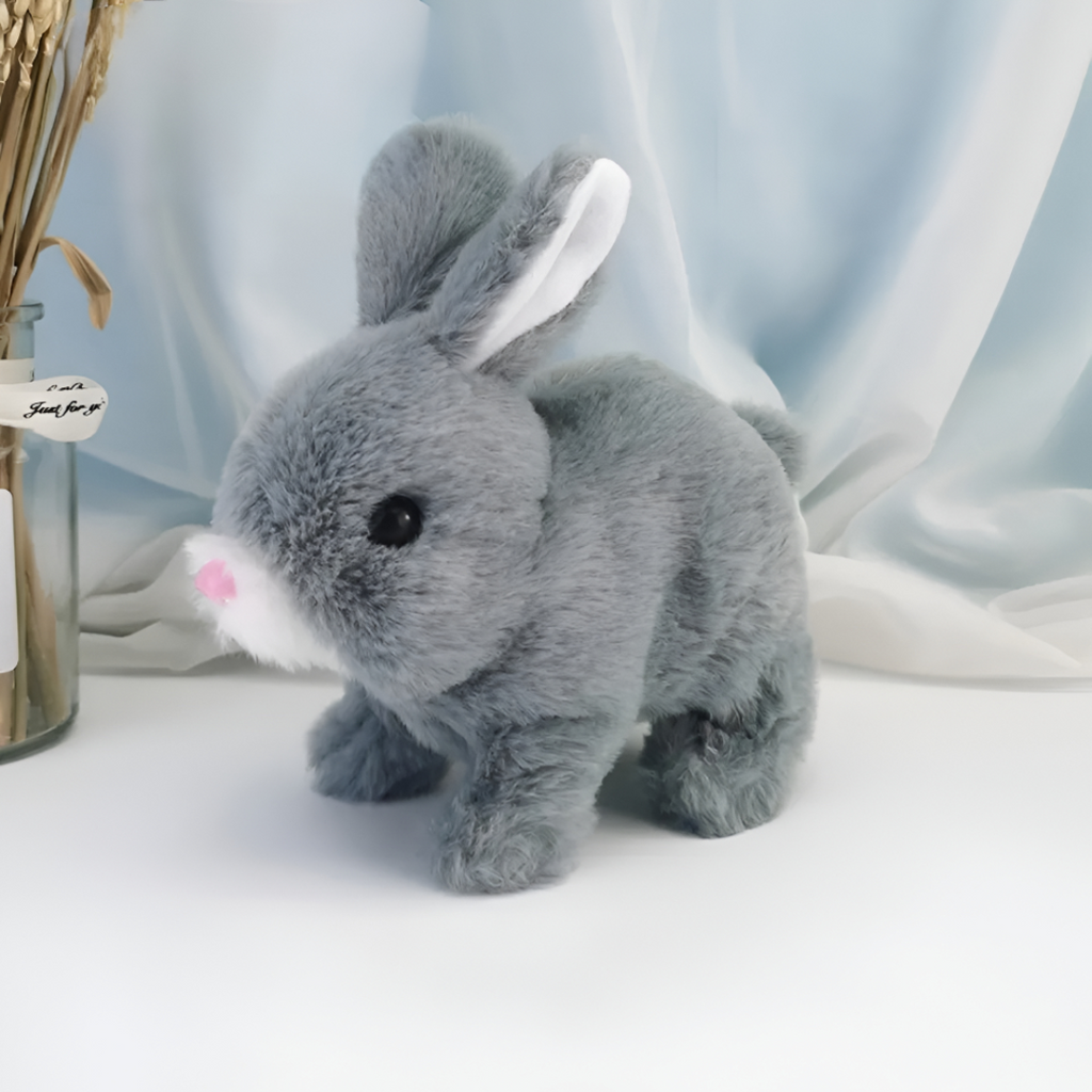 Bunny Stuffed Animal Interactive Hopping Plush Toy
