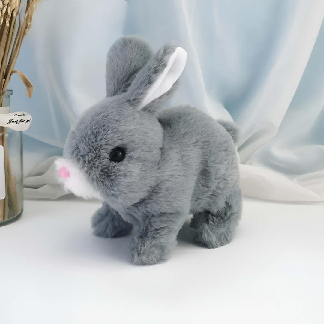 Bunny Stuffed Animal Interactive Hopping Plush Toy