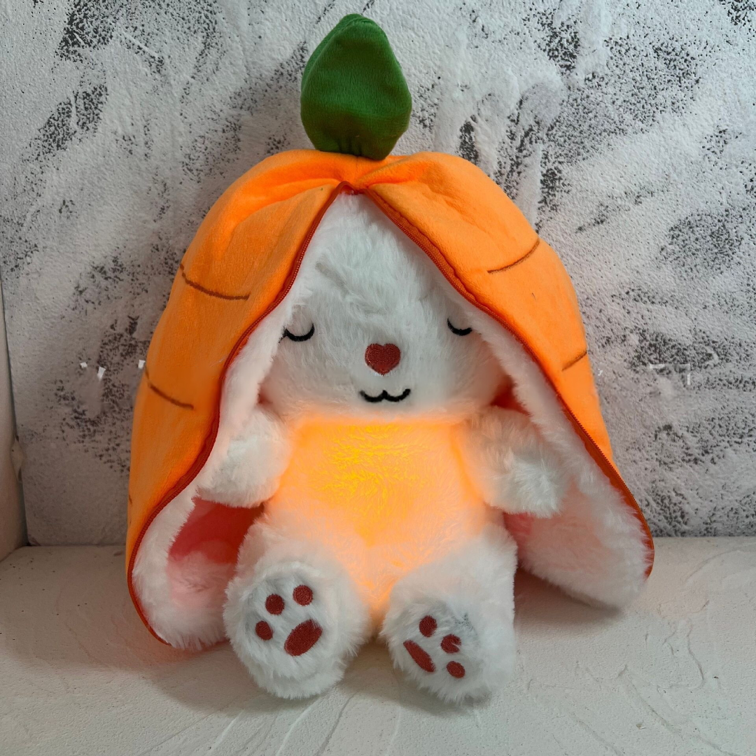 Stuffed Animal Breathing Light Sleep Companion