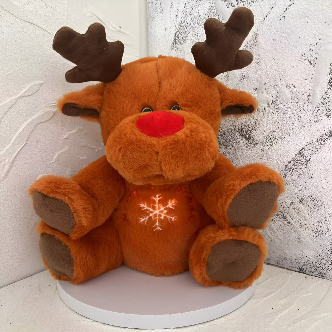 Stuffed Animal Breathing Light Sleep Companion