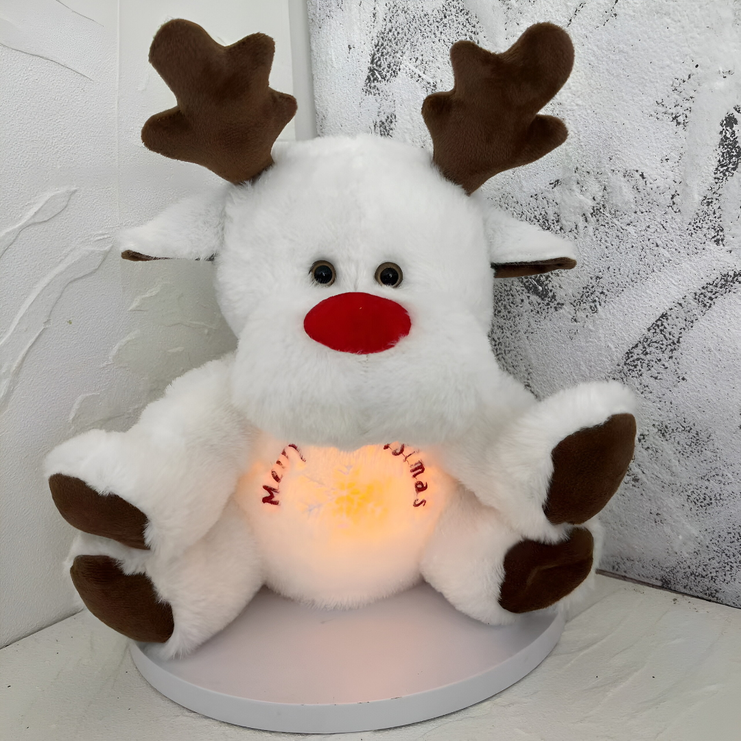 Stuffed Animal Breathing Light Sleep Companion