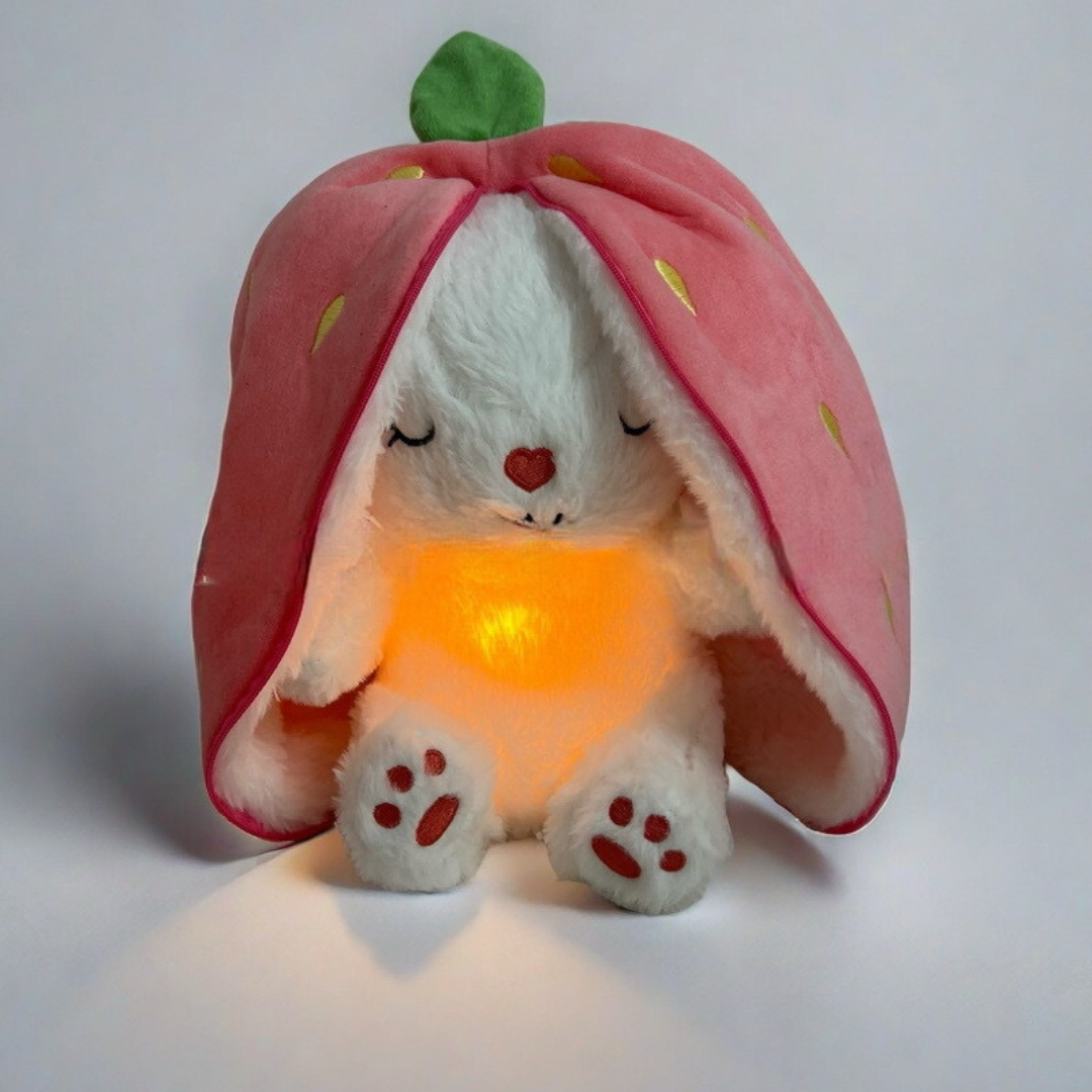 Stuffed Animal Breathing Light Sleep Companion