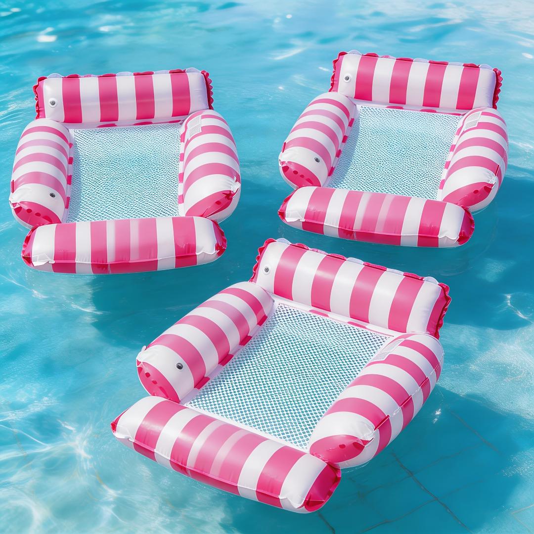 Pool Float Inflatable Lounge Chair Water Hammock