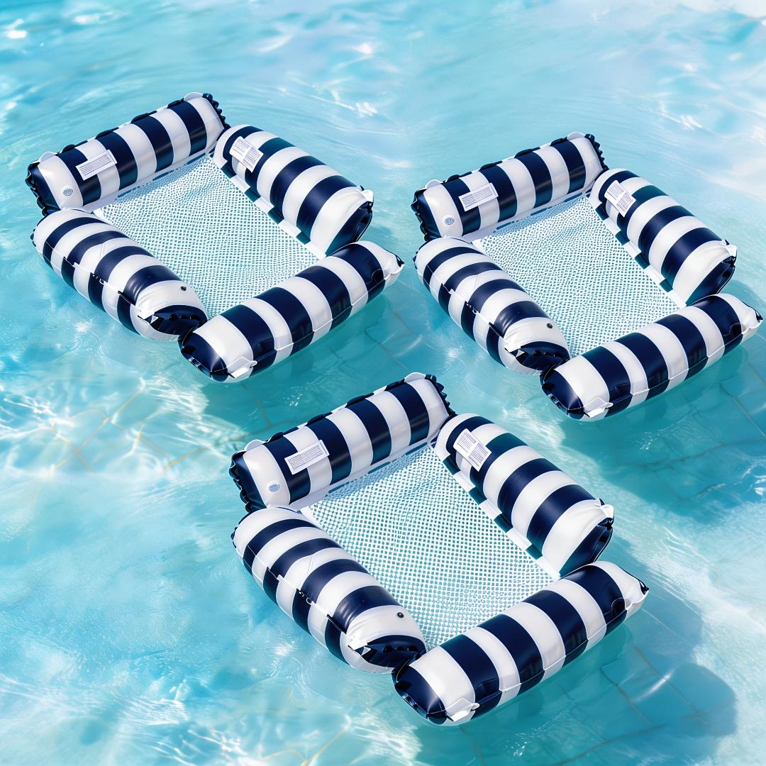 Pool Float Inflatable Lounge Chair Water Hammock