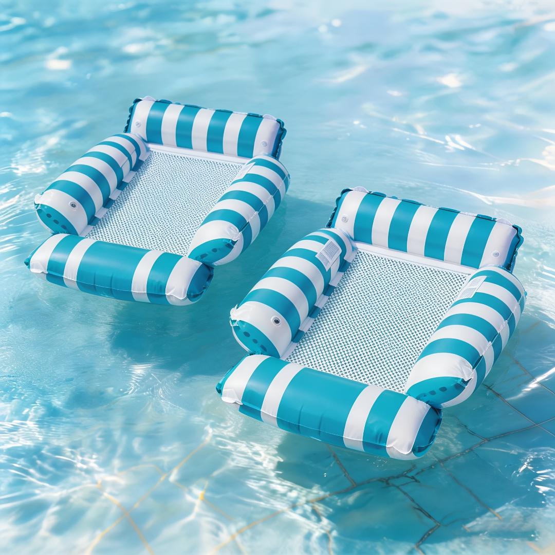 Pool Float Inflatable Lounge Chair Water Hammock