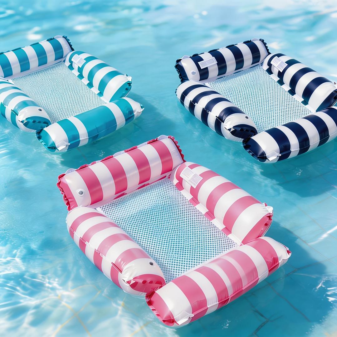 Pool Float Inflatable Lounge Chair Water Hammock