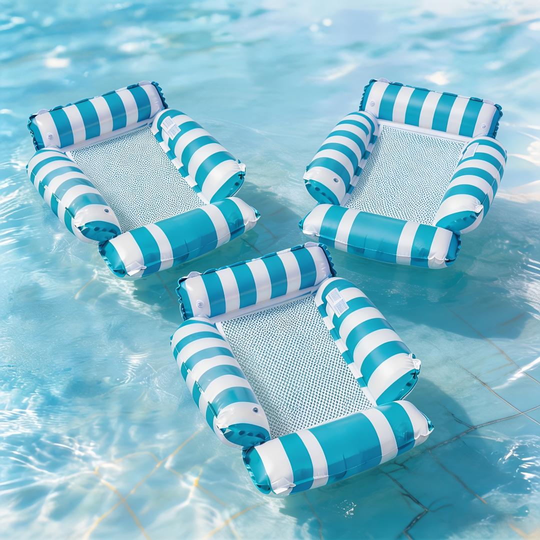 Pool Float Inflatable Lounge Chair Water Hammock