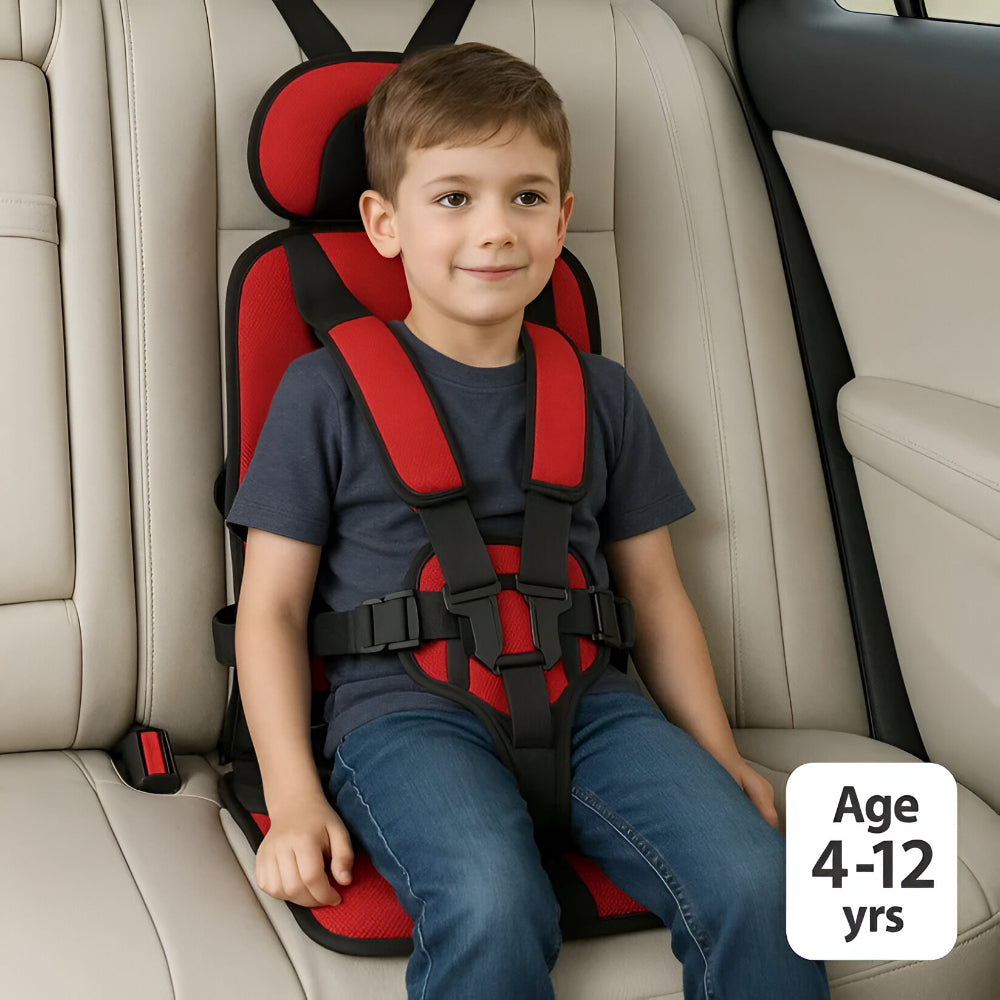 Car Seat Booster Foldable Child Travel Harness Seat