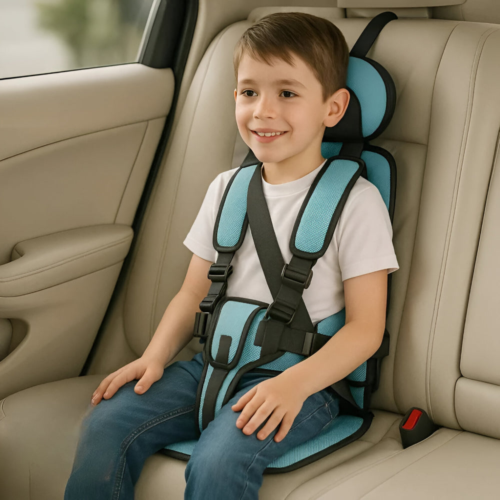 Car Seat Booster Foldable Child Travel Harness Seat
