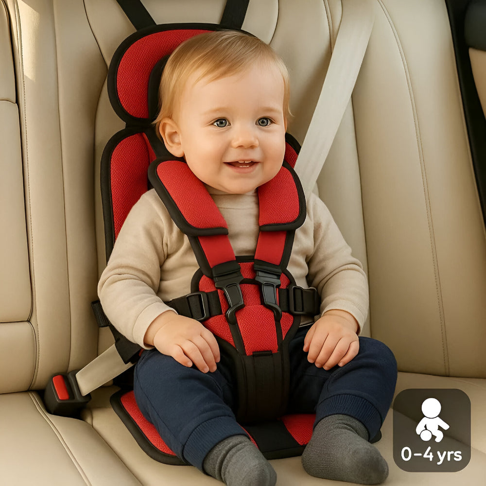 Car Seat Booster Foldable Child Travel Harness Seat