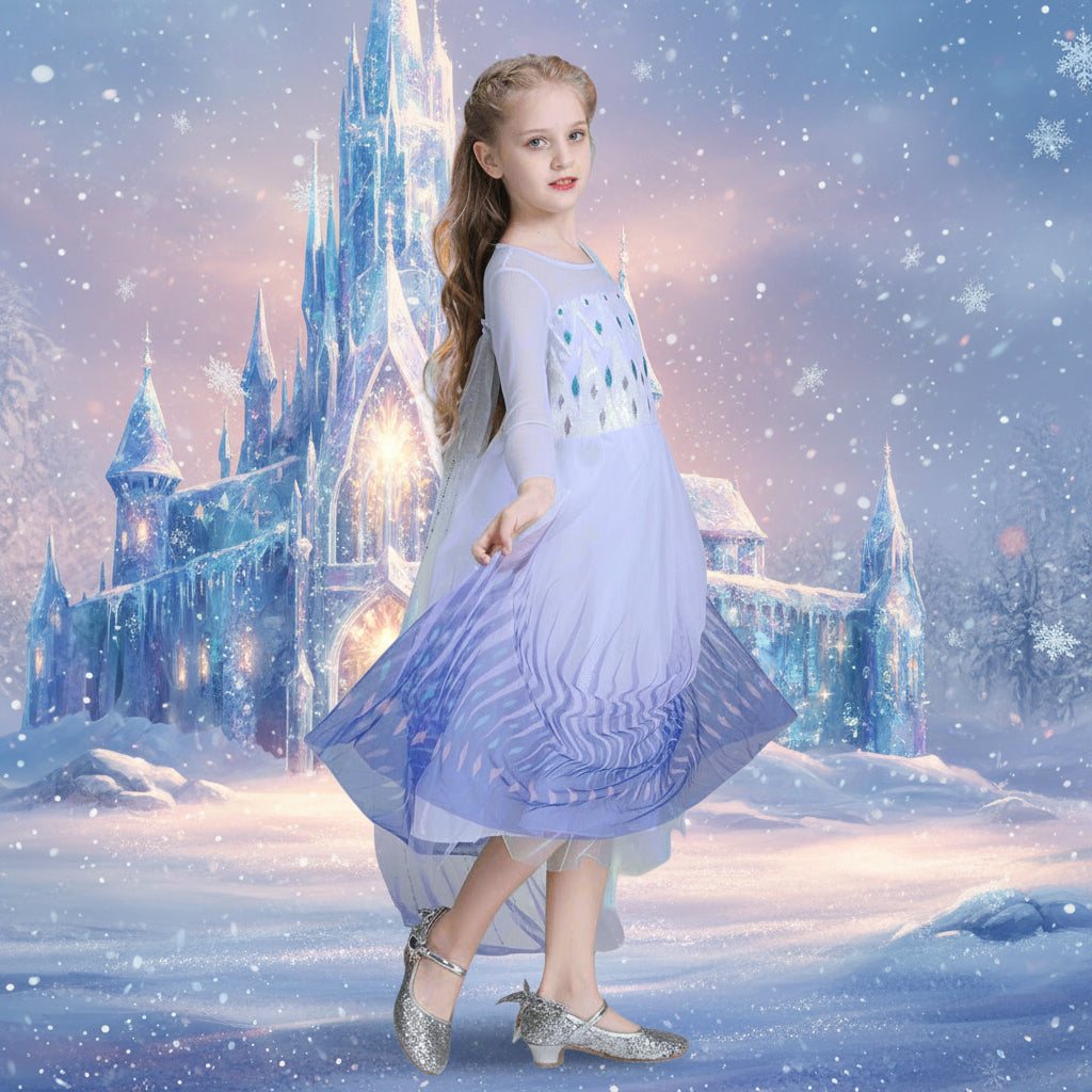 Girls Costume Princess Dress Up Party Outfit Accessories