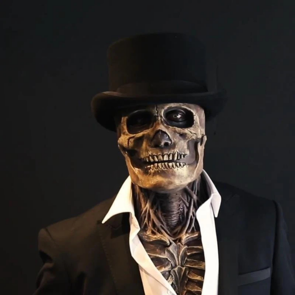 Scary Mask Realistic Latex Skull Halloween Costume Accessory