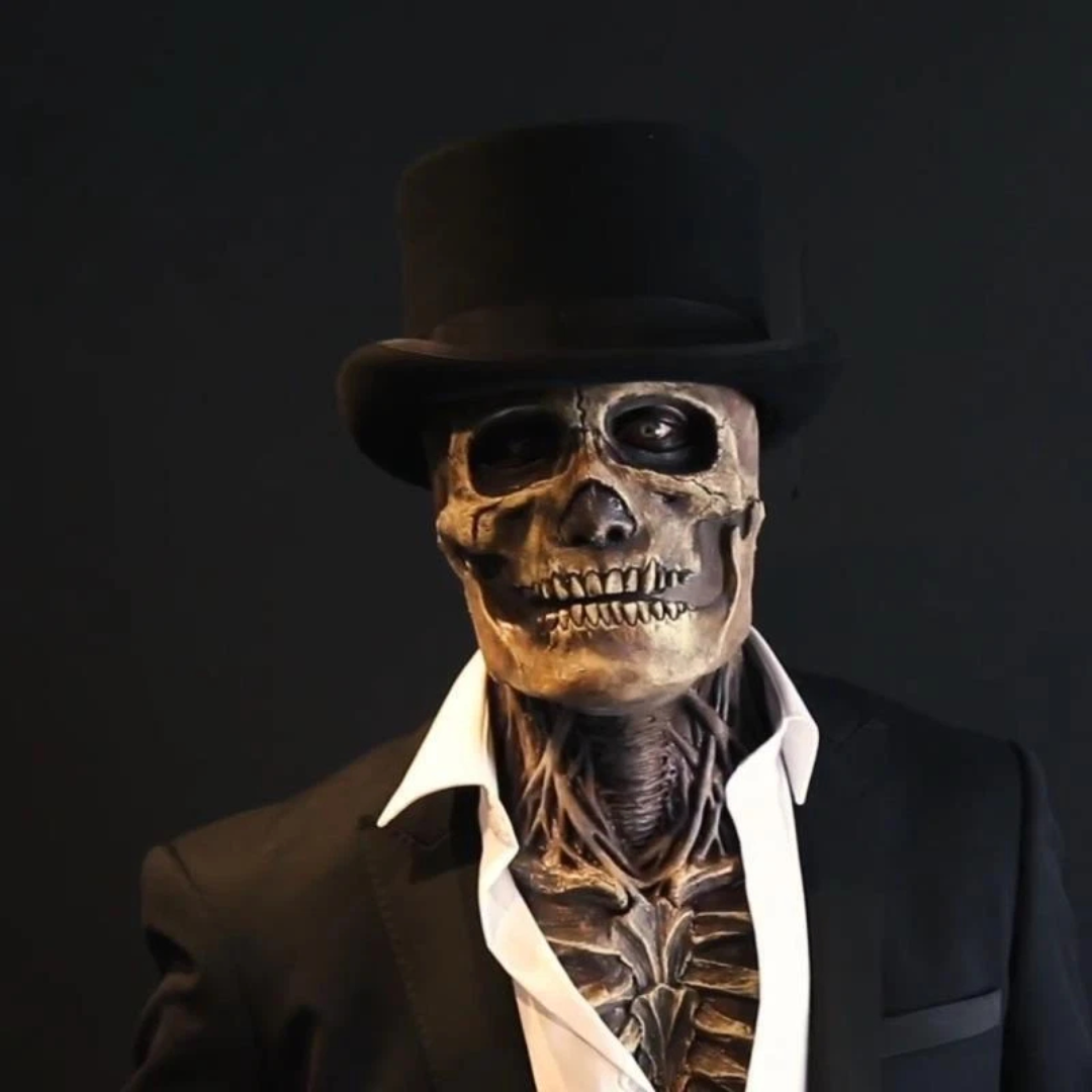 Scary Mask Realistic Latex Skull Halloween Costume Accessory