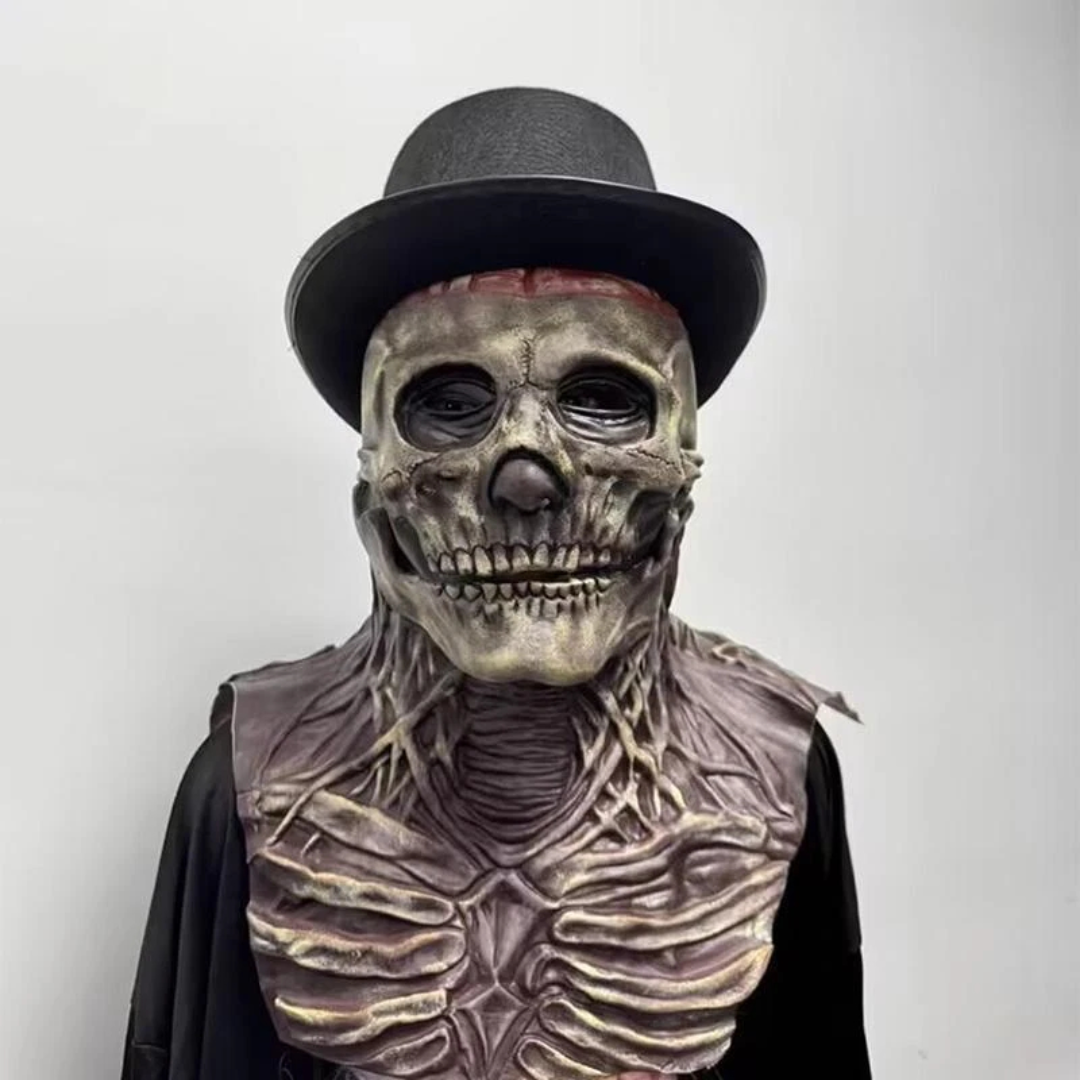 Scary Mask Realistic Latex Skull Halloween Costume Accessory