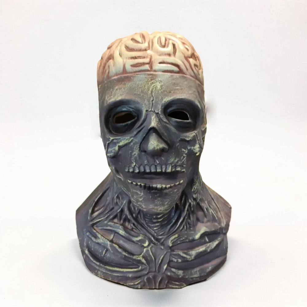 Scary Mask Realistic Latex Skull Halloween Costume Accessory