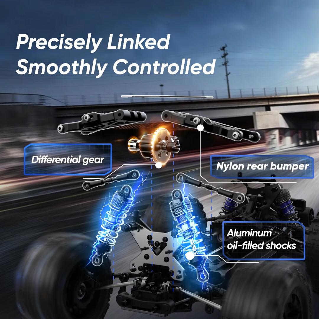 RC Car Brushless 4WD Off Road Remote Control Truck
