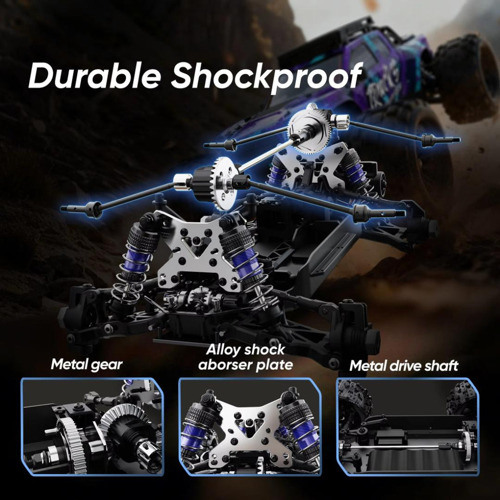 RC Car Brushless 4WD Off Road Remote Control Truck