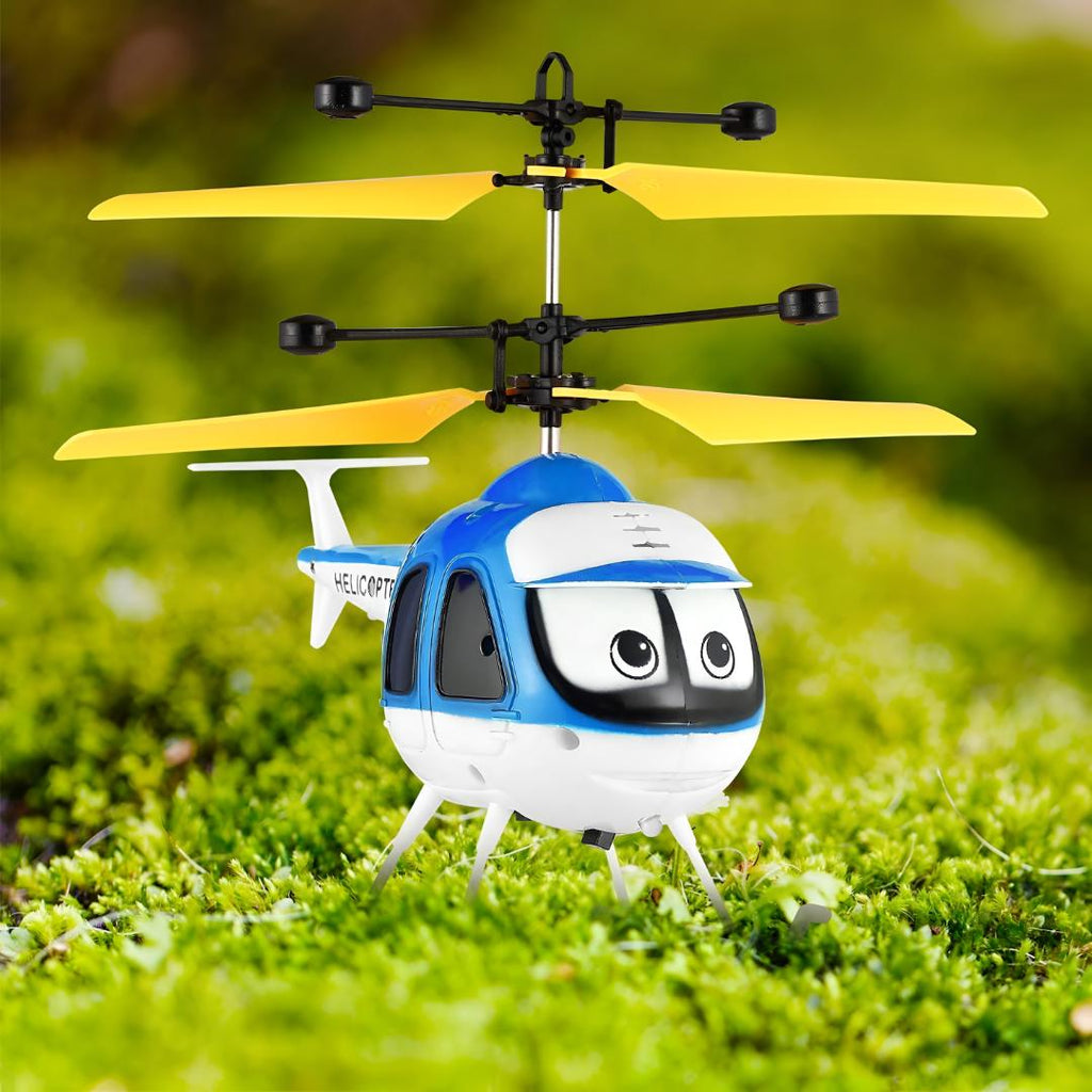 Remote Control Helicopter Induction Flying Toy LED Lights