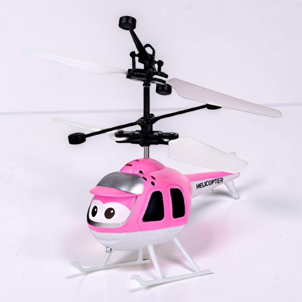 Remote Control Helicopter Induction Flying Toy LED Lights