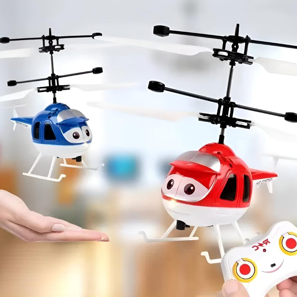 Remote Control Helicopter Induction Flying Toy LED Lights