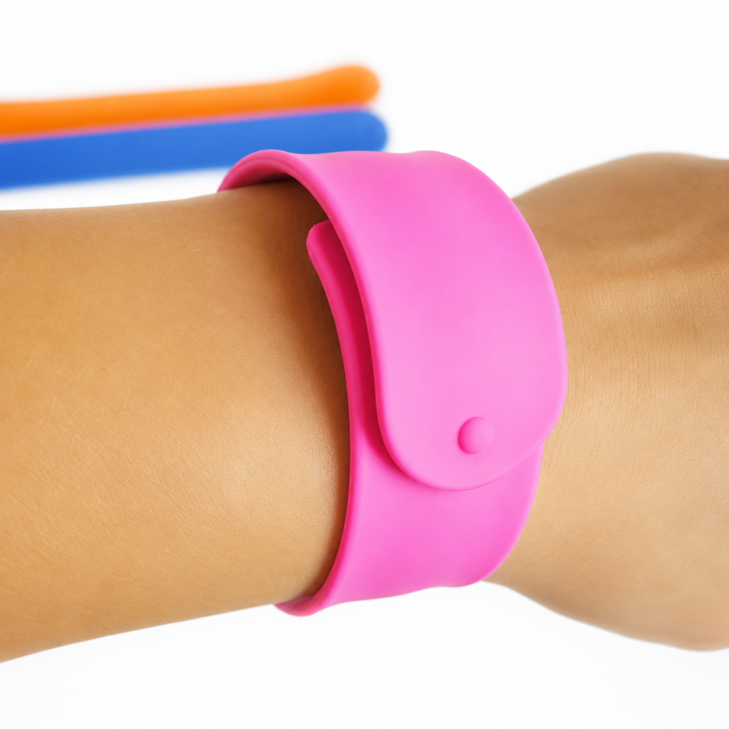 Party Favors Kids Slap Bracelet Colorful Wristband Set