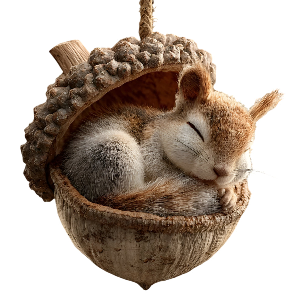 Stuffed Animal Woodland Acorn Bunny Plush Decor