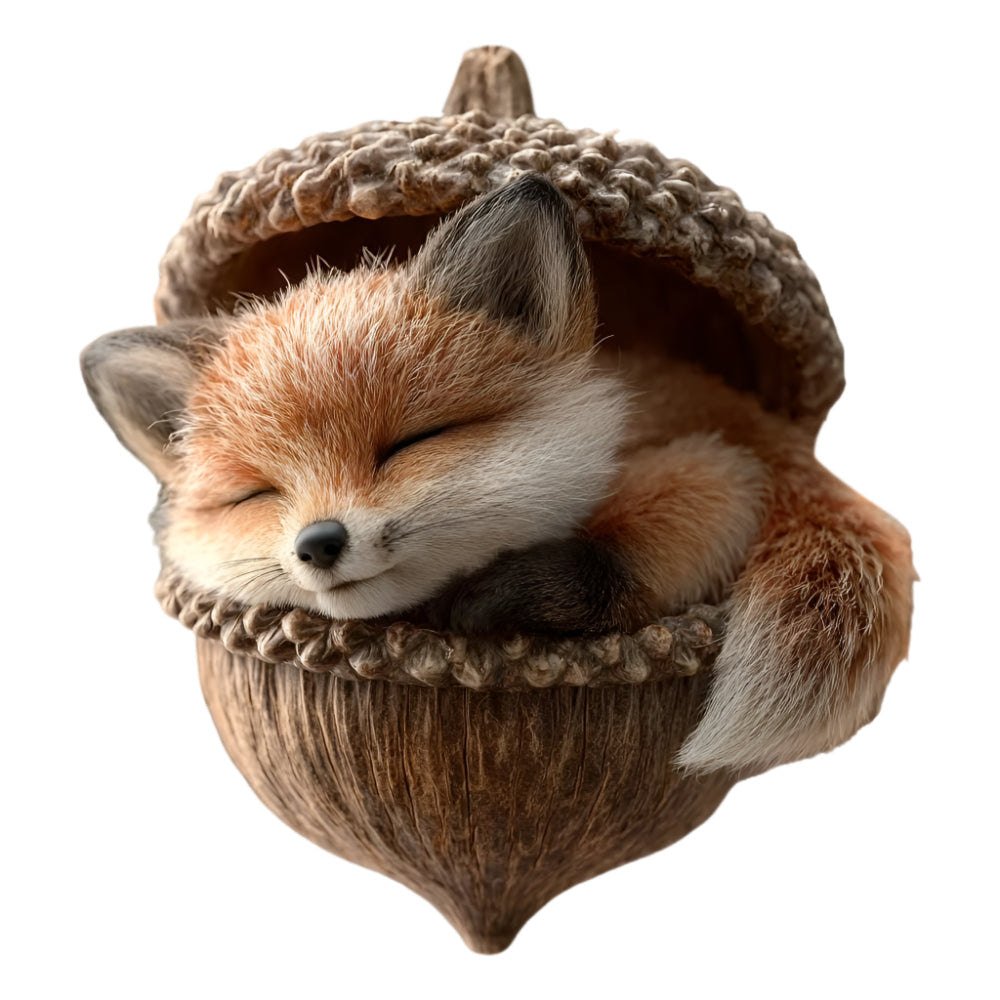 Stuffed Animal Woodland Acorn Bunny Plush Decor