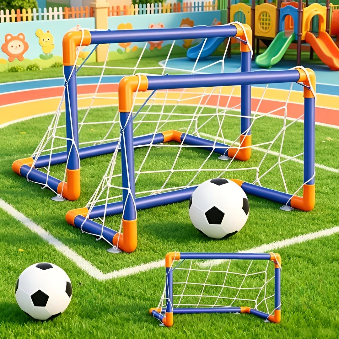 Soccer Goal Portable Net Backyard Training Set