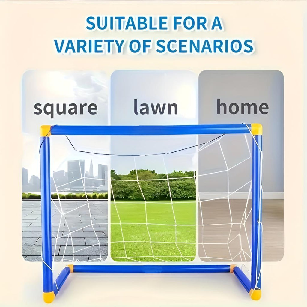 Soccer Goal Portable Net Backyard Training Set